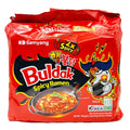 Samyang Buldak 2X Spicy Haek Buldak Ramen 5 Pack 700g red packaging front