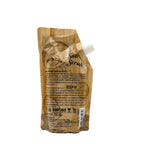Sense Natural Coconut Oil Body Salt Scrub 350g back with GMP ISO certification and ingredients