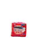 Sofy BodyFit Slim Wing Sanitary Napkin 26cm 4pcs back packaging with absorption technology details