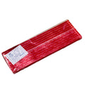 Thai red heart print PPT plastic food bags in flat pack bundle with Thai and English label showing 9x14 inch size