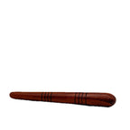 Wooden mace on a white background