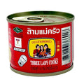 Three Lady Cooks Pickled Mustard Green 140g Can (Drained 90g)