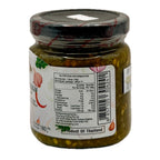 Tong's Namprik Num Green Chili Dip back label nutrition and ingredients