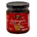 Tong's Namprik Tadang Hot Chili Paste 180g red jar Chiengrai