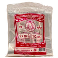 Trao Poo crab brand PE clear ear handle bags 9x18 inch 500g