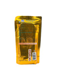Yoko Gold Salt Body Scrub Carrot Milk 350g back with ingredient list and measurable performance chart