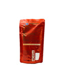 Yoko Gold Salt Body Scrub Peach Milk 350g back label with full ingredient and measurable performance chart