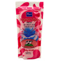 Yoko Yogurt Spa Milk Salt Body Scrub 300g pink cow print pouch front view