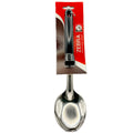 Zebra Stainless Steel Large Focus Rice Ladle front on white background